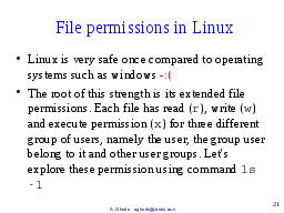 File Permission in Linux
