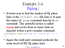 Example 2-4: Piping |